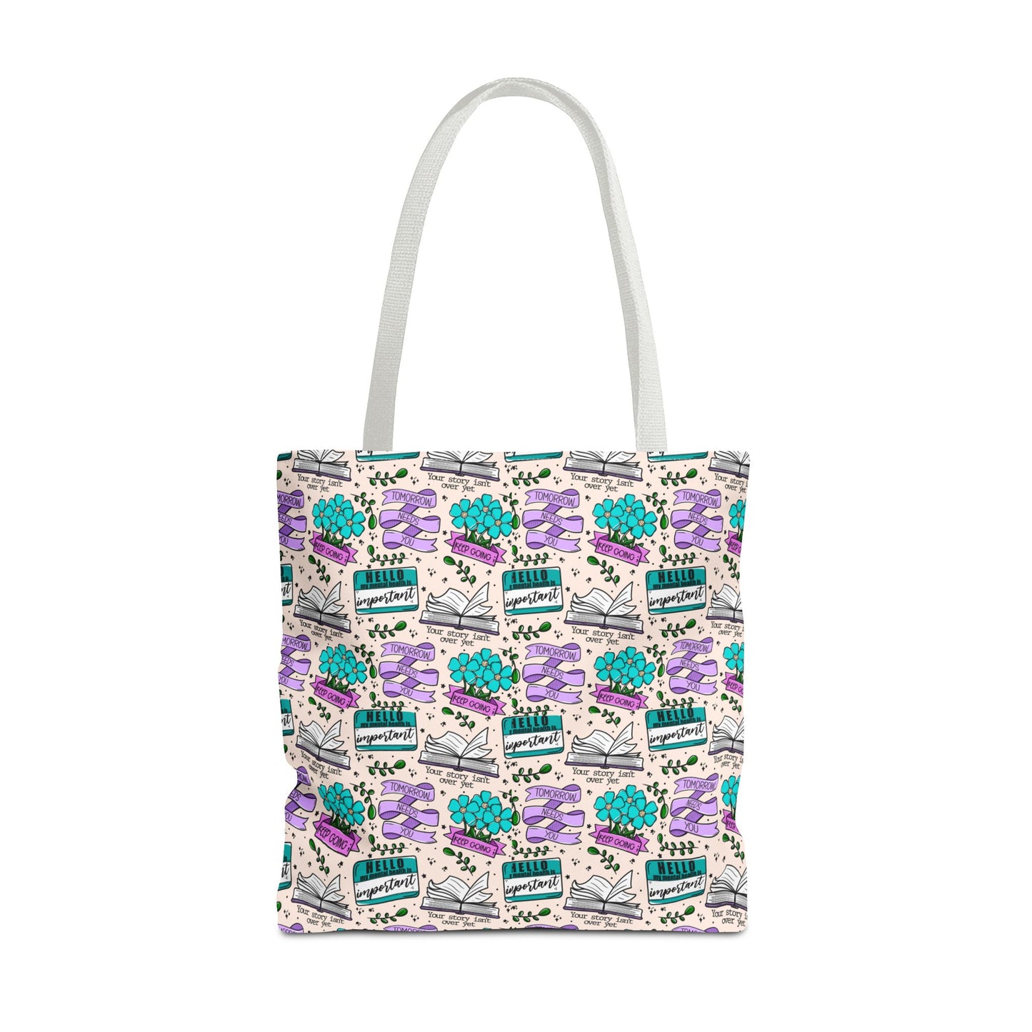 Suicide Prevention Reminder Messages Bag | Eco-Friendly Tote Bag