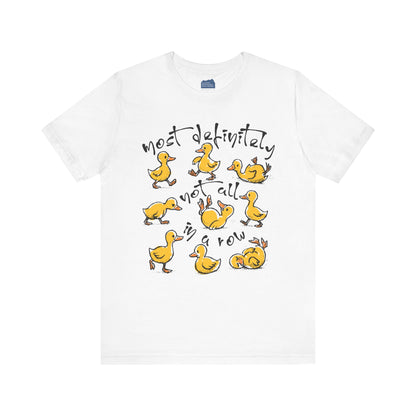 Ducks Amuck • Unisex Adult Short Sleeve T-Shirt