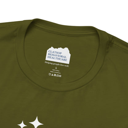 Gently Puts My Mental Health in Rice • Unisex Adult Short Sleeve T-Shirt