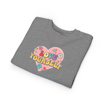 Love Yourself • Unisex Toddler Sweatshirt
