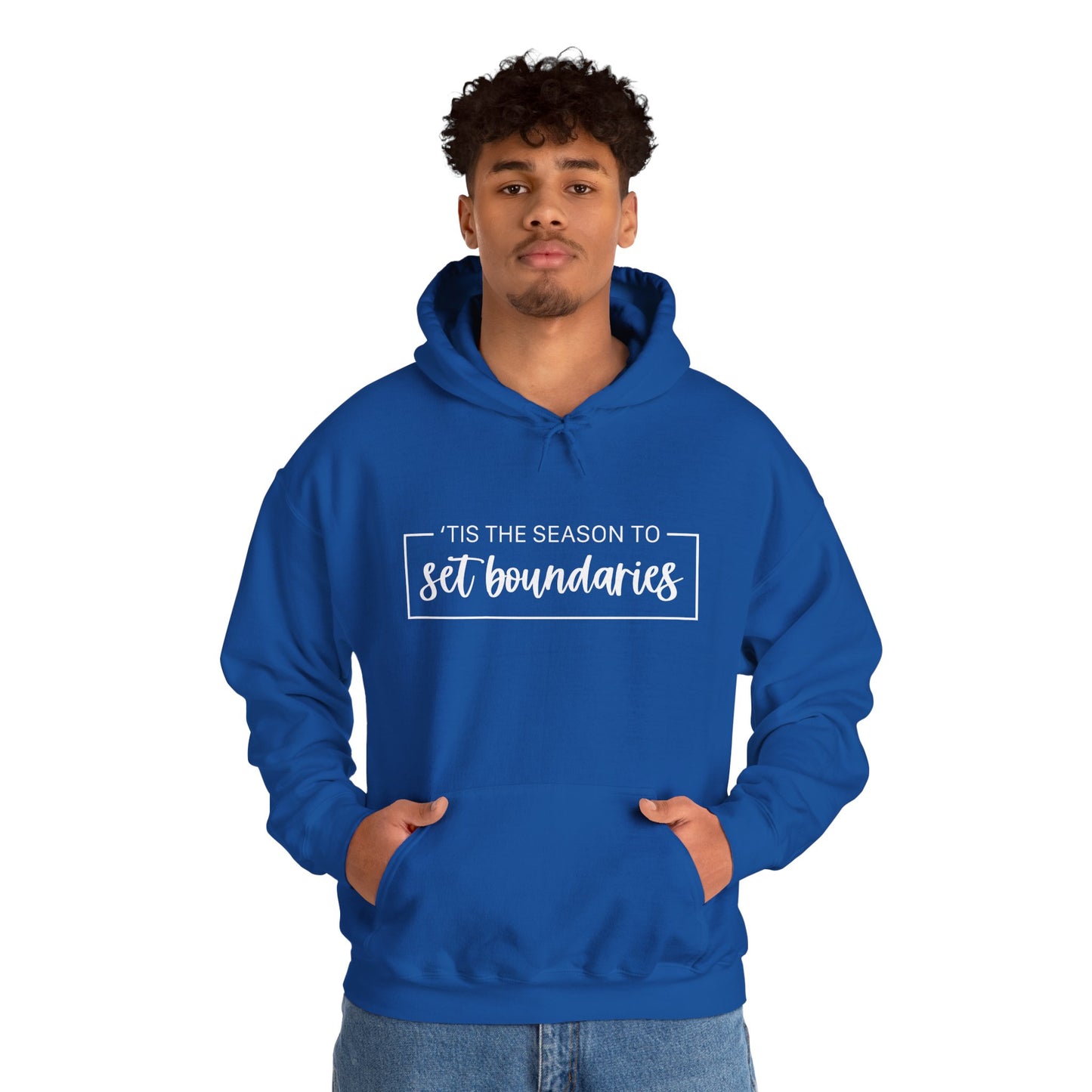 'Tis The Season To Set Boundaries • Unisex Adult Hoodie