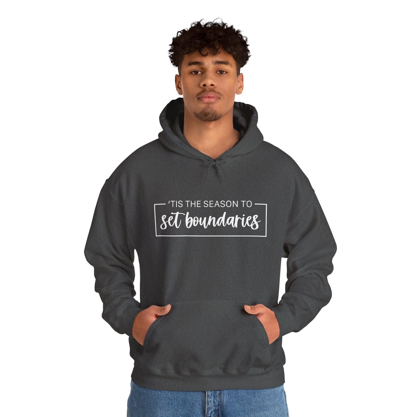 'Tis The Season To Set Boundaries • Unisex Adult Hoodie