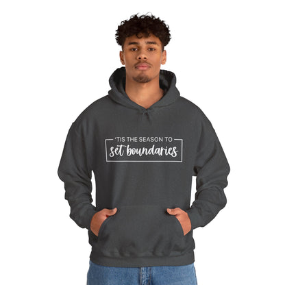 'Tis The Season To Set Boundaries • Unisex Adult Hoodie
