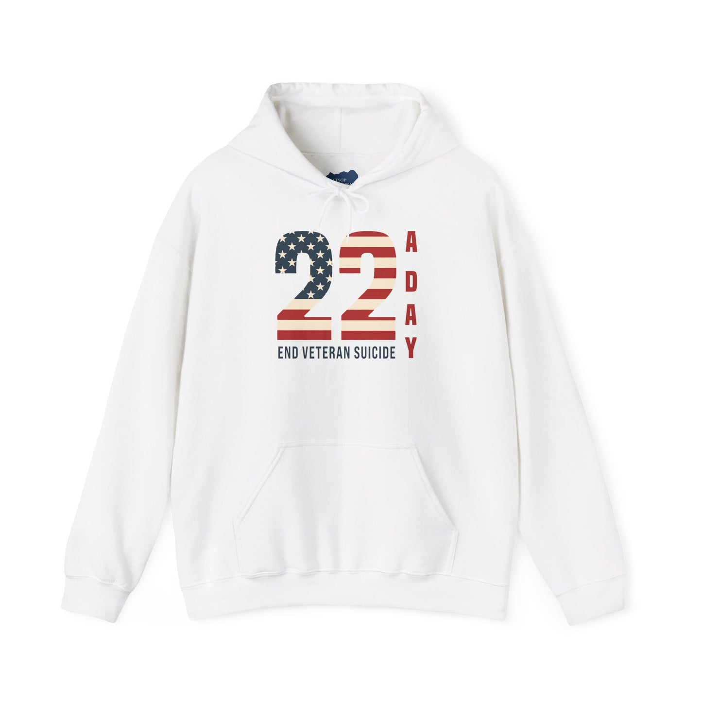 '22 a Day' End Veteran Suicide | Unisex Adult Hoodie