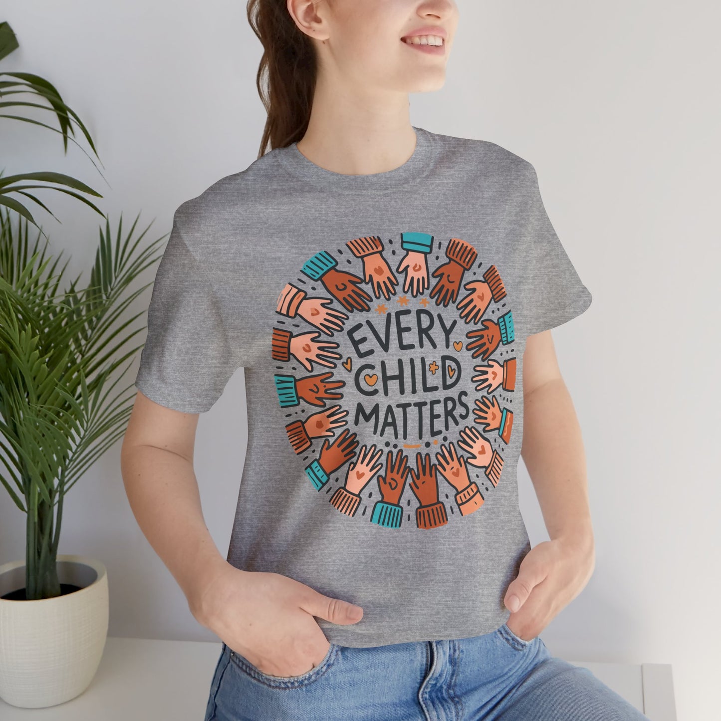Every Child Matters • Unisex Adult Short Sleeve T-Shirt