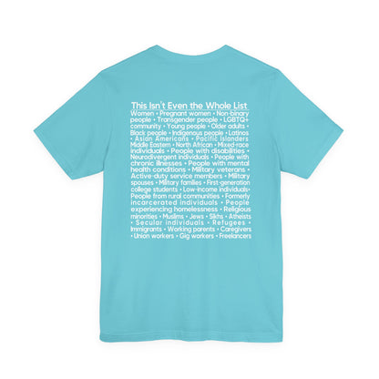 You're Probably DEI Too, Diversity Statement • Unisex Adult Short Sleeve T-Shirt