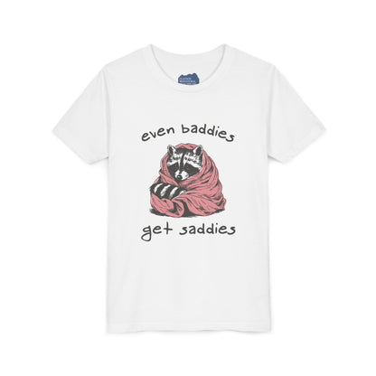 Even Baddies Get Saddies • Unisex Youth Short Sleeve T-Shirt