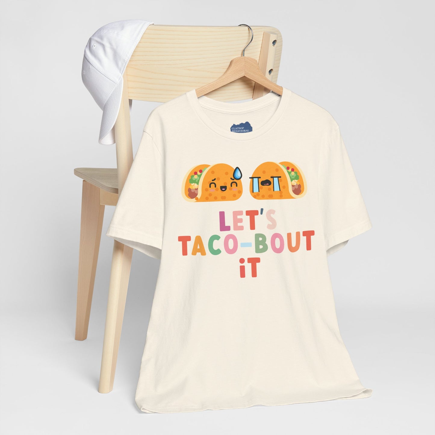 Let's Taco-bout It • Unisex Adult Short Sleeve T-Shirt