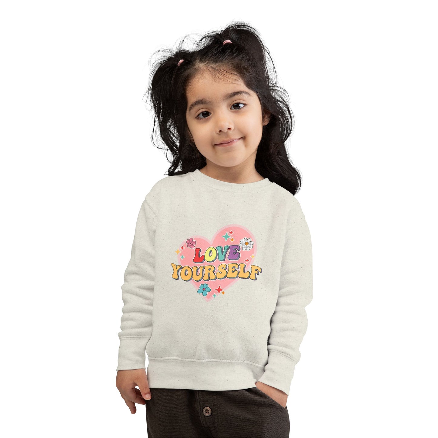 Love Yourself • Unisex Toddler Sweatshirt