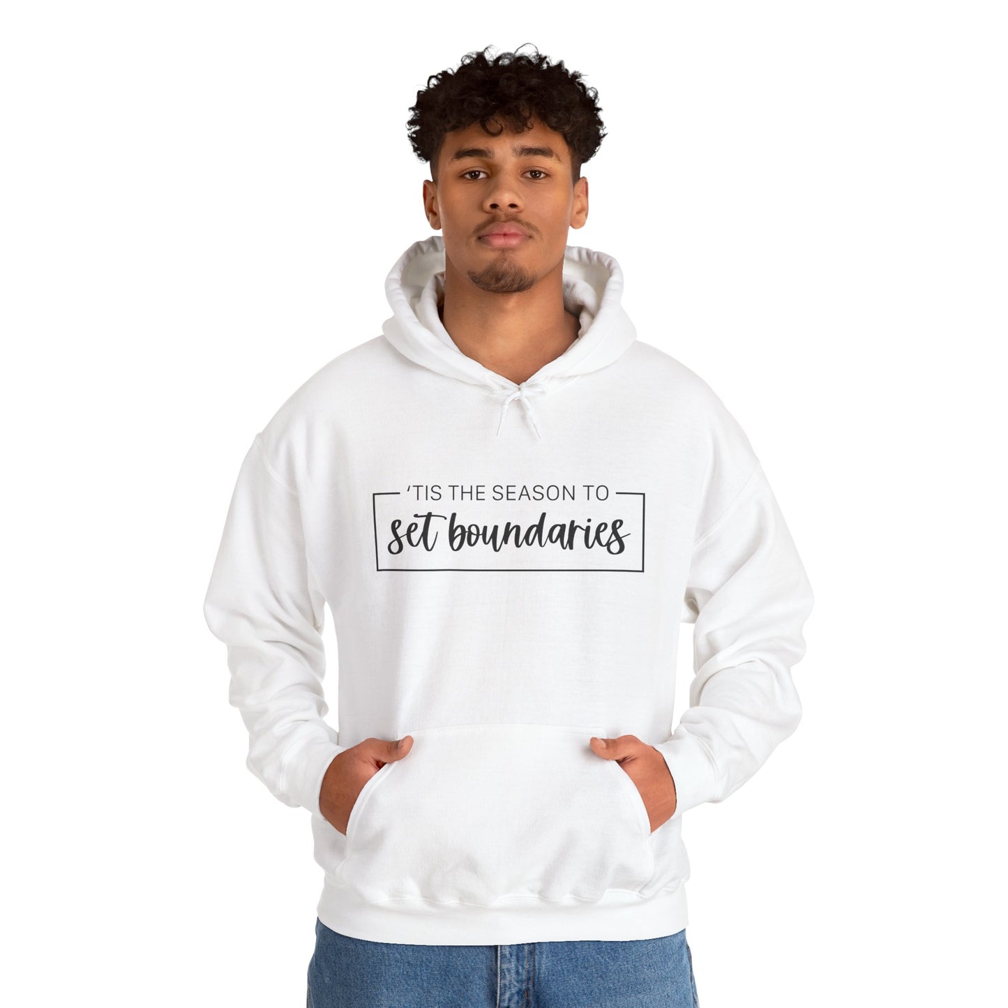 'Tis The Season To Set Boundaries • Unisex Adult Hoodie