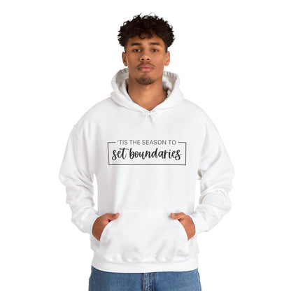 'Tis The Season To Set Boundaries • Unisex Adult Hoodie