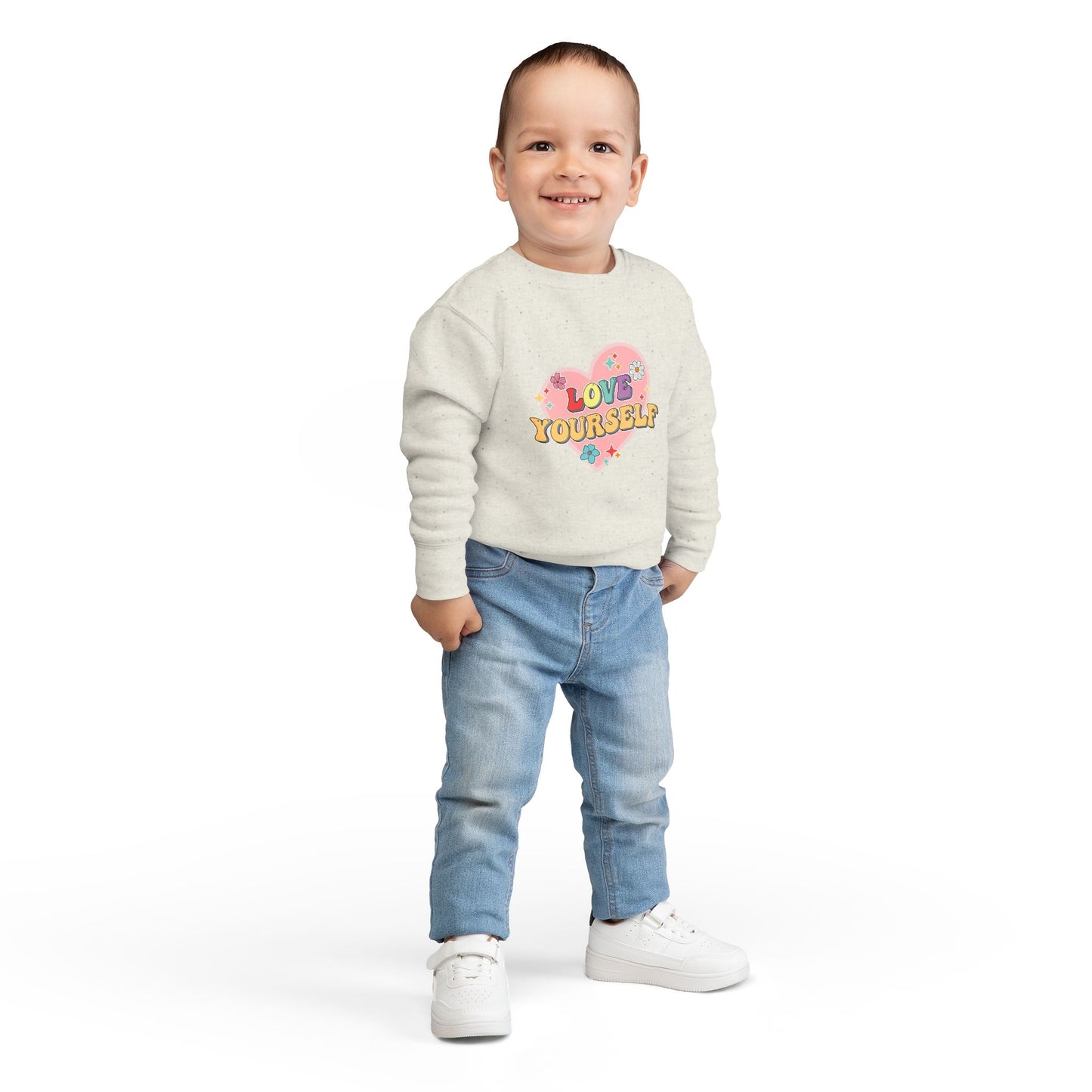 Love Yourself • Unisex Toddler Sweatshirt