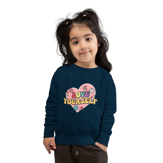 Love Yourself • Unisex Toddler Sweatshirt