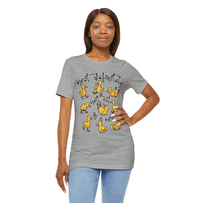 Ducks Amuck • Unisex Adult Short Sleeve T-Shirt