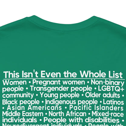 You're Probably DEI Too, Diversity Statement • Unisex Adult Short Sleeve T-Shirt