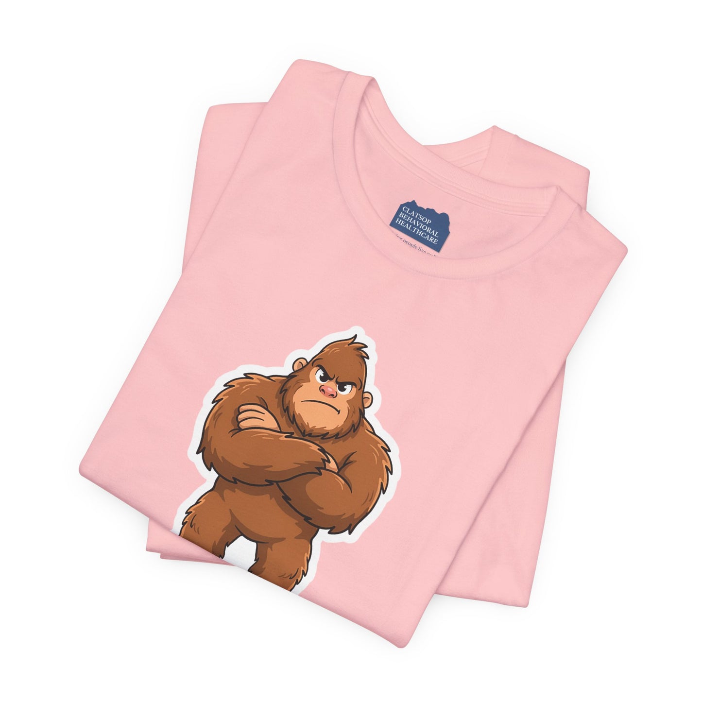 Bigfoot Is Scary Mental Health Awareness Tee | Adult Unisex T-Shirt