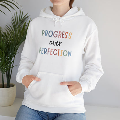 Progress Over Perfection Hoodie - Unisex Adult Hoodie