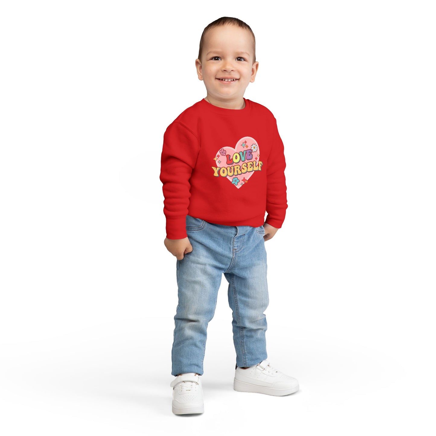Love Yourself • Unisex Toddler Sweatshirt
