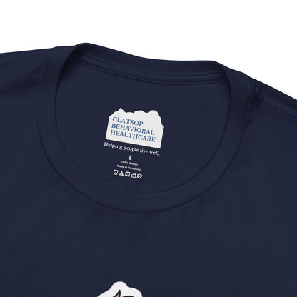 Bigfoot Is Scary Mental Health Awareness Tee | Adult Unisex T-Shirt
