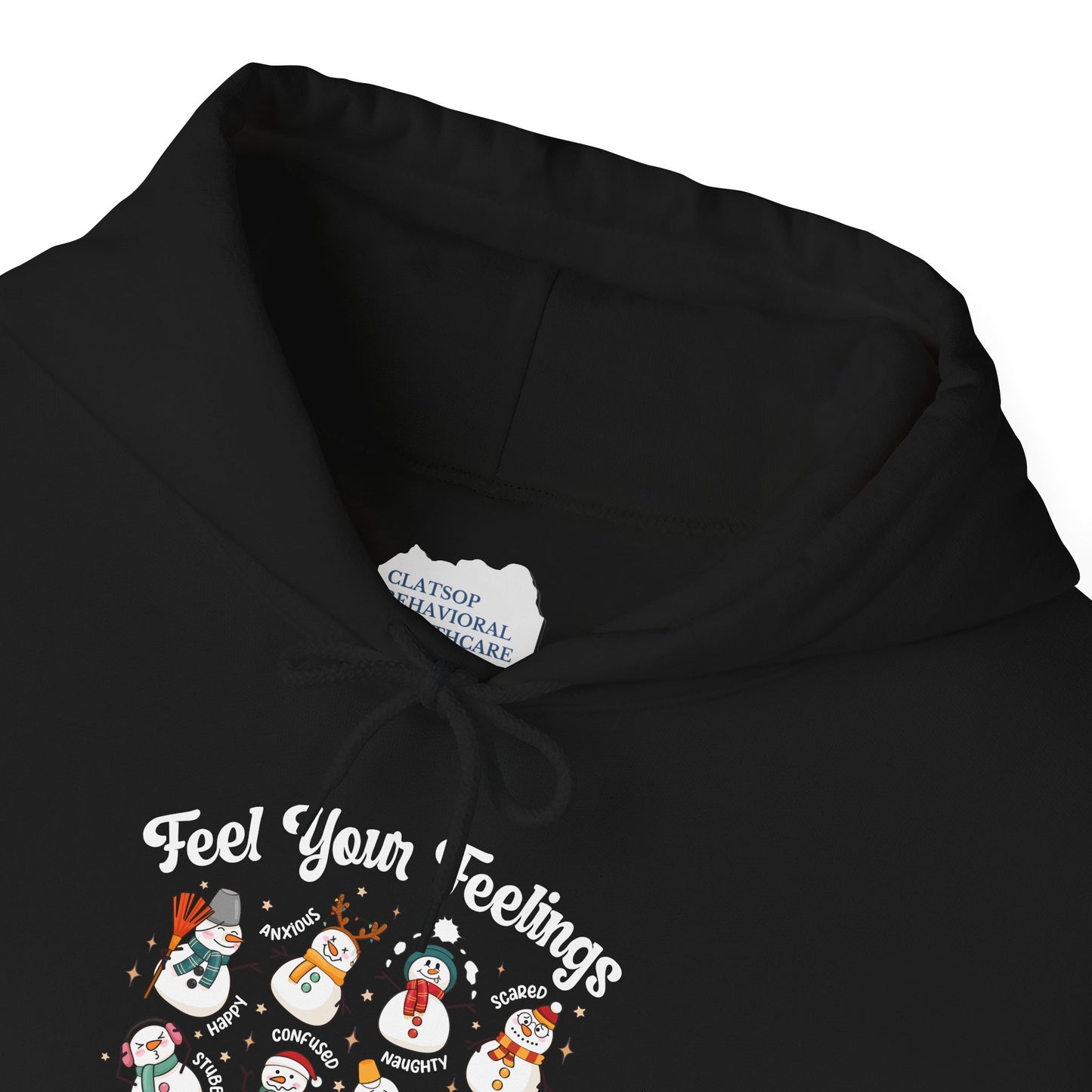 "Feel Your Feelings" Holiday Edition • Unisex Adult Hoodie