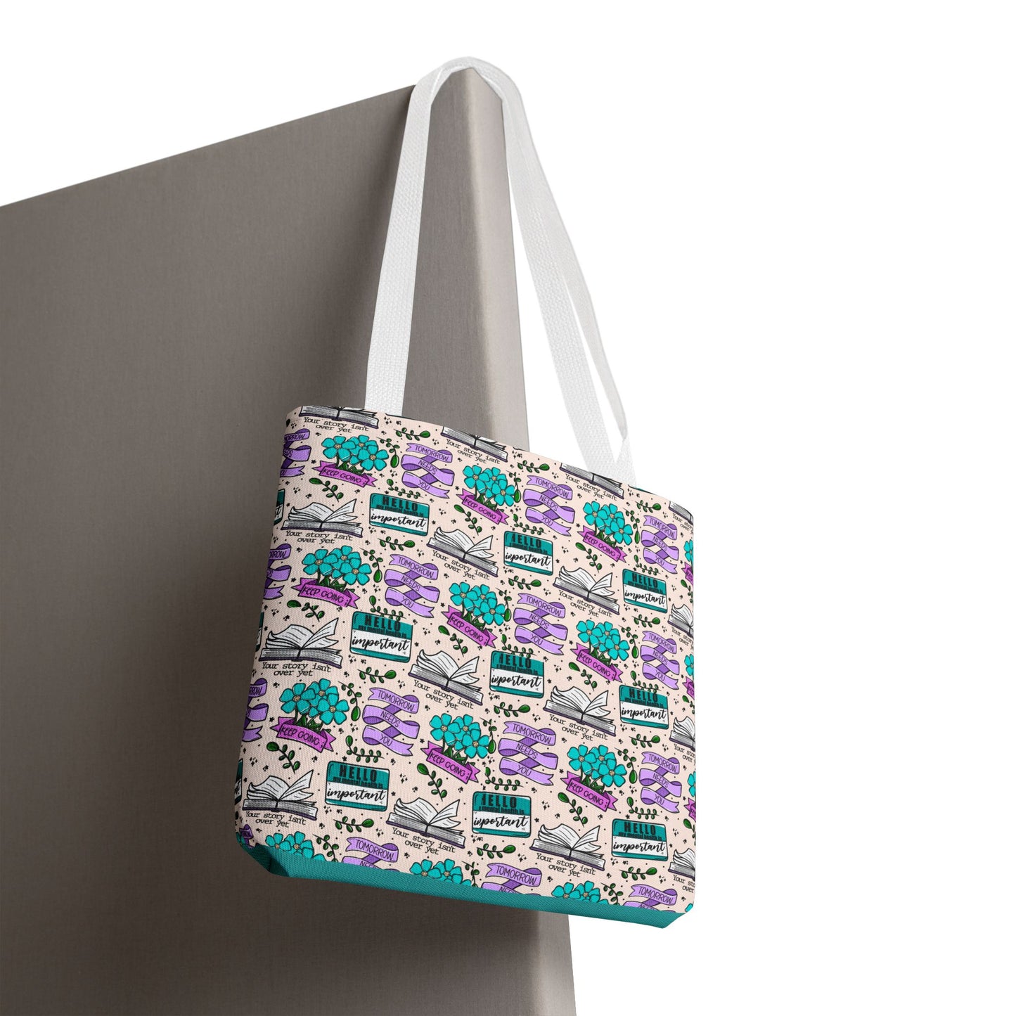 Suicide Prevention Reminder Messages Bag | Eco-Friendly Tote Bag