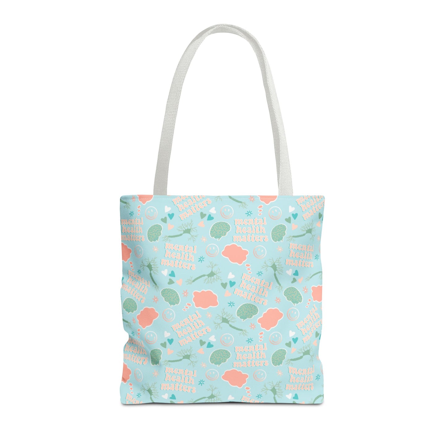 Mental Health Matters Pattern | Eco-friendly Shopping Tote