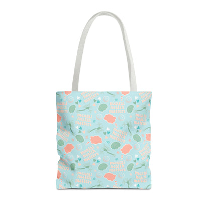 Mental Health Matters Pattern | Eco-friendly Shopping Tote