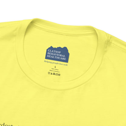 Addiction Recovery Inspirational Message • Unisex Adult Short Sleeve T-Shirt