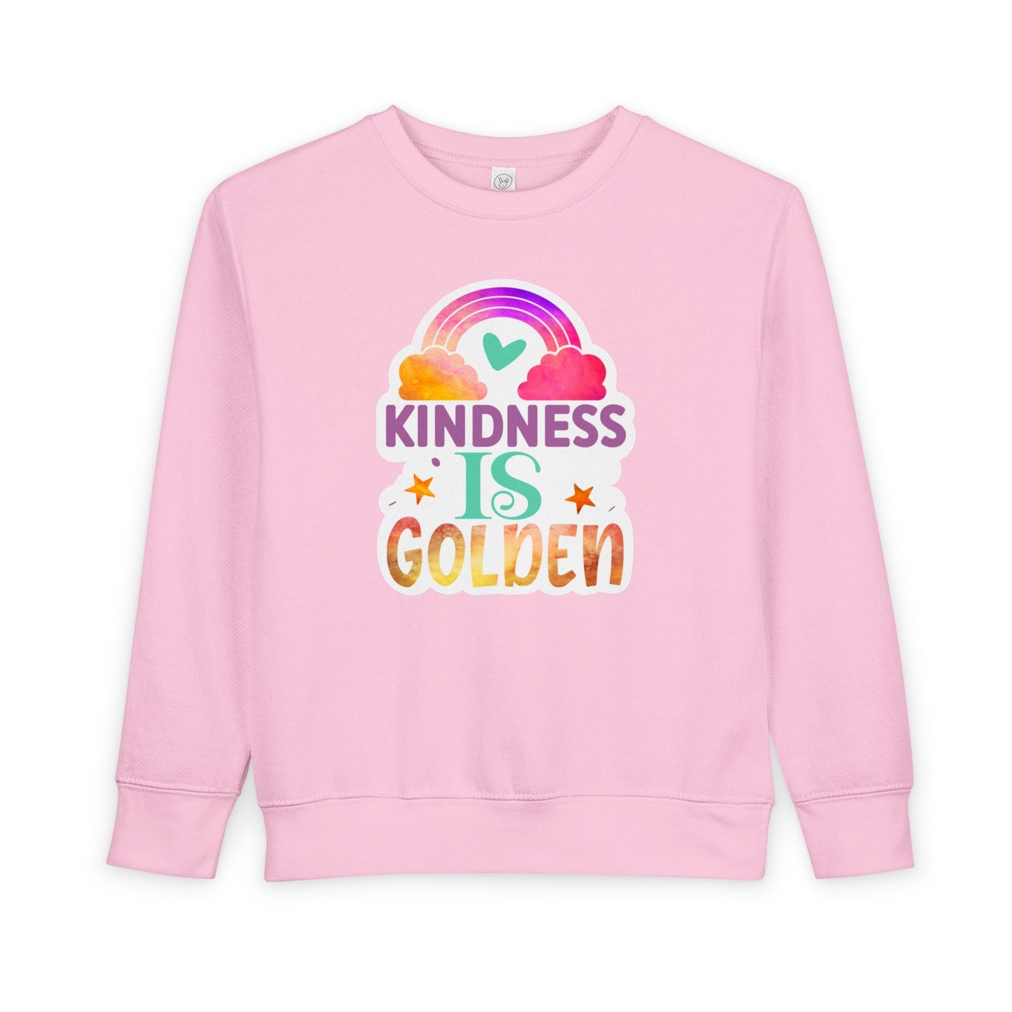 Kindness is Golden • Unisex Toddler Crewneck Sweatshirt