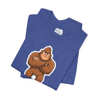 Bigfoot Is Scary Mental Health Awareness Tee | Adult Unisex T-Shirt