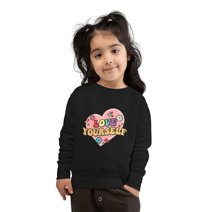 Love Yourself • Unisex Toddler Sweatshirt