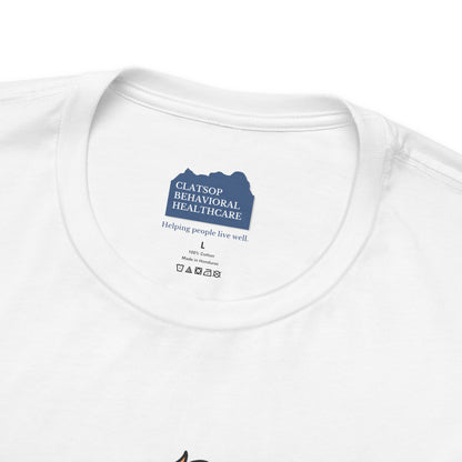 Bigfoot Is Scary Mental Health Awareness Tee | Adult Unisex T-Shirt