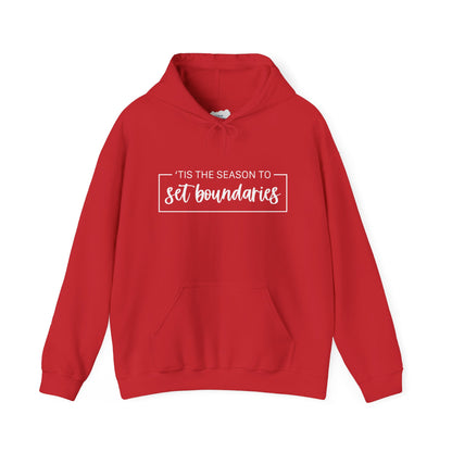 'Tis The Season To Set Boundaries • Unisex Adult Hoodie