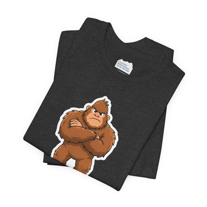 Bigfoot Is Scary Mental Health Awareness Tee | Adult Unisex T-Shirt