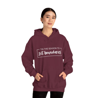 'Tis The Season To Set Boundaries • Unisex Adult Hoodie