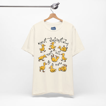 Ducks Amuck • Unisex Adult Short Sleeve T-Shirt