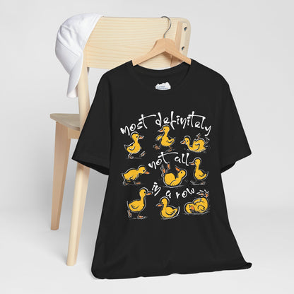 Ducks Amuck • Unisex Adult Short Sleeve T-Shirt