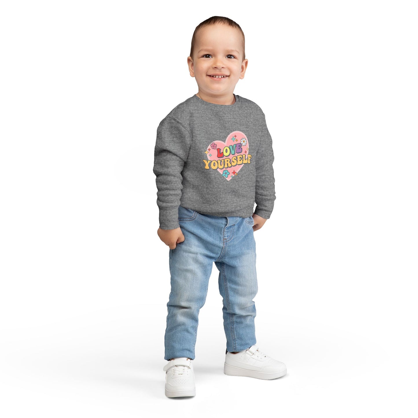 Love Yourself • Unisex Toddler Sweatshirt