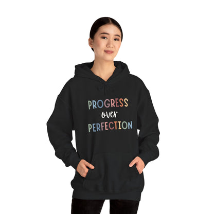Progress Over Perfection Hoodie - Unisex Adult Hoodie