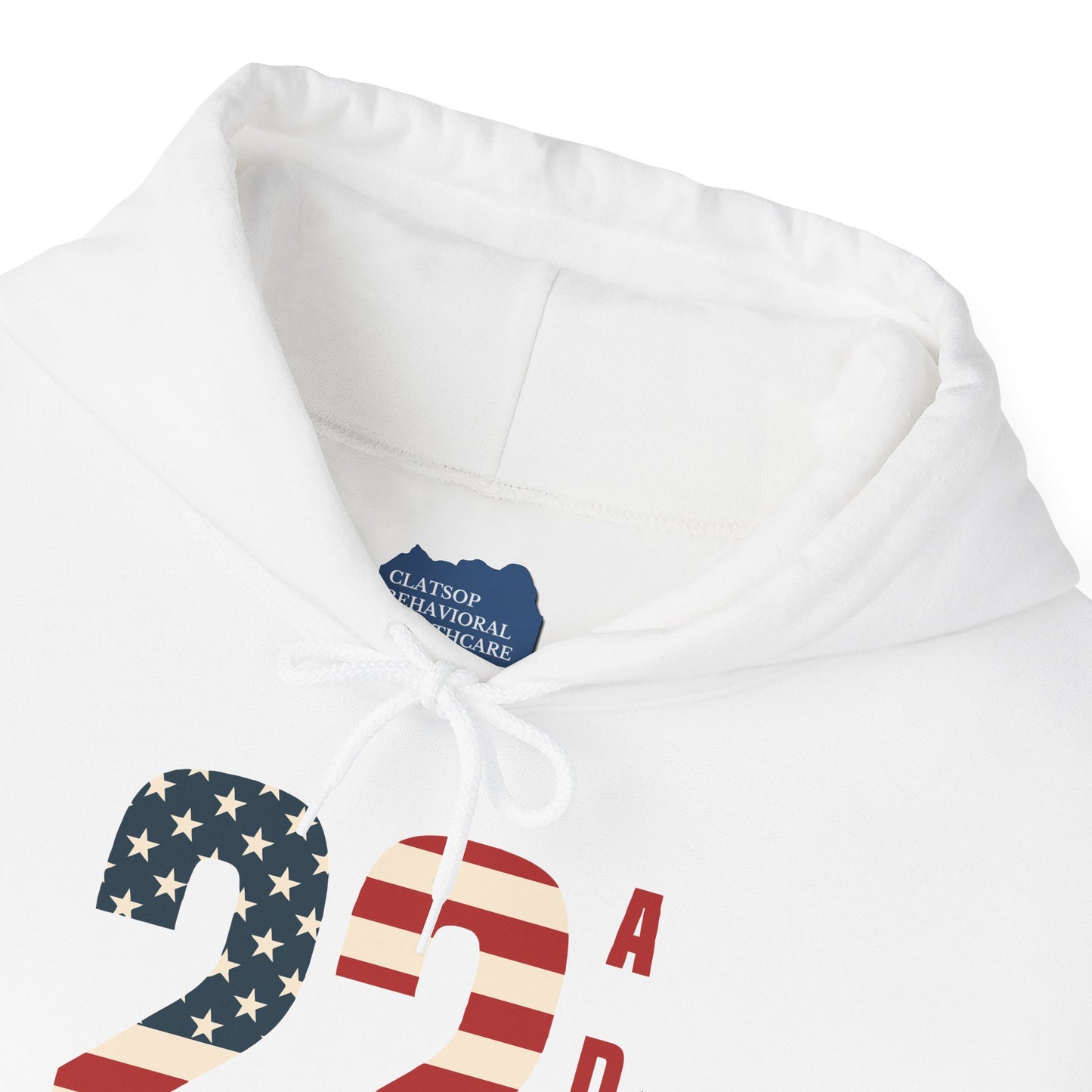 '22 a Day' End Veteran Suicide | Unisex Adult Hoodie