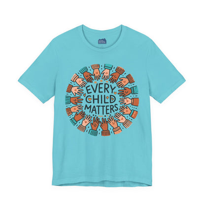 Every Child Matters • Unisex Adult Short Sleeve T-Shirt