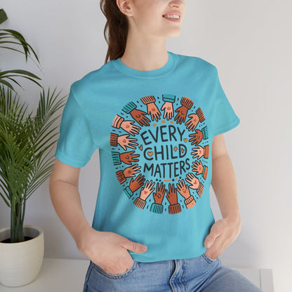Every Child Matters • Unisex Adult Short Sleeve T-Shirt