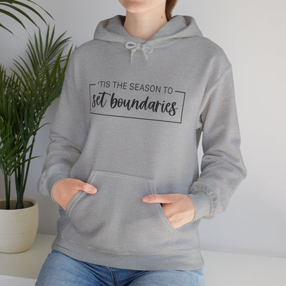 'Tis The Season To Set Boundaries • Unisex Adult Hoodie