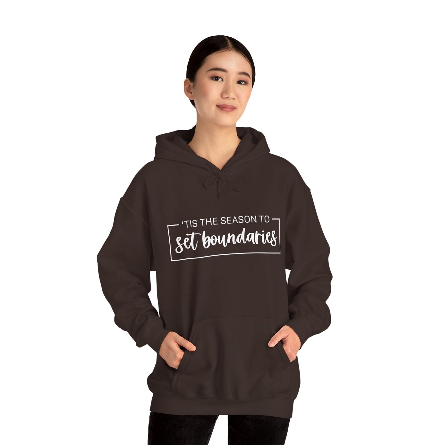 'Tis The Season To Set Boundaries • Unisex Adult Hoodie