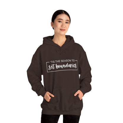 'Tis The Season To Set Boundaries • Unisex Adult Hoodie