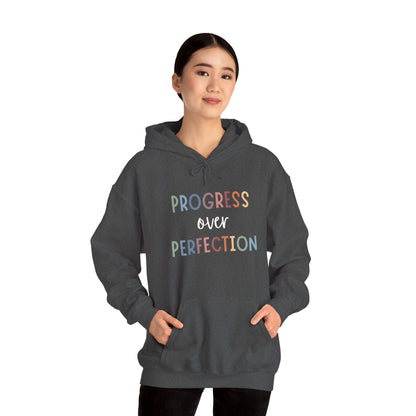 Progress Over Perfection Hoodie - Unisex Adult Hoodie