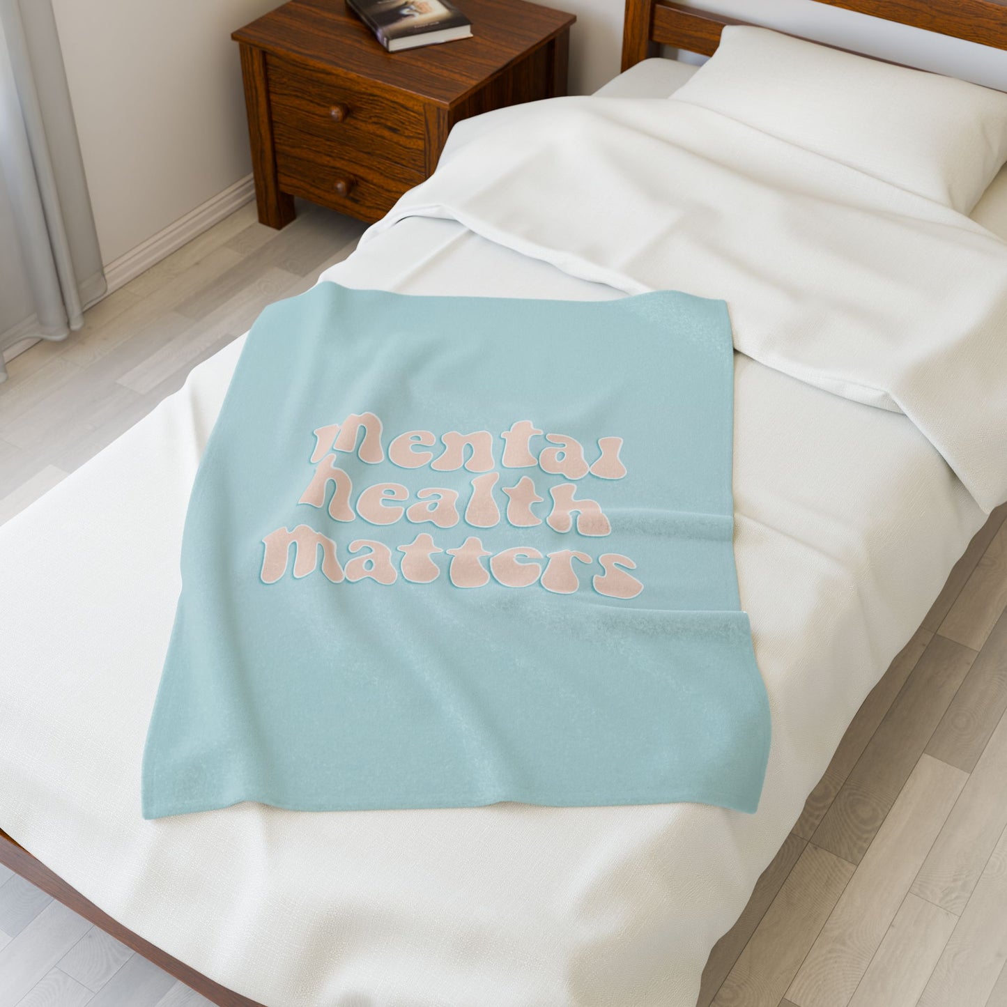 Mental Health Matters | Velveteen Plush Blanket