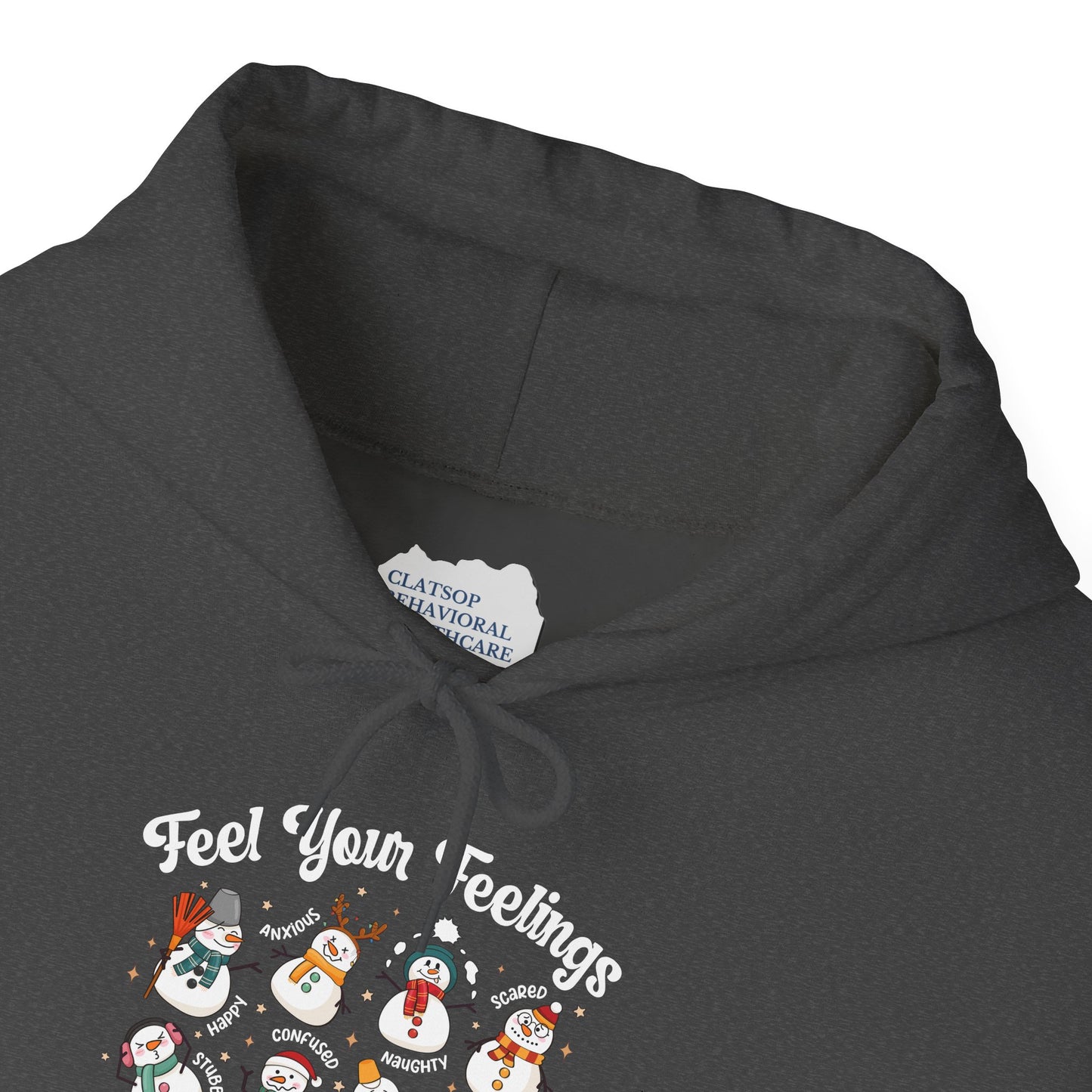 "Feel Your Feelings" Holiday Edition • Unisex Adult Hoodie