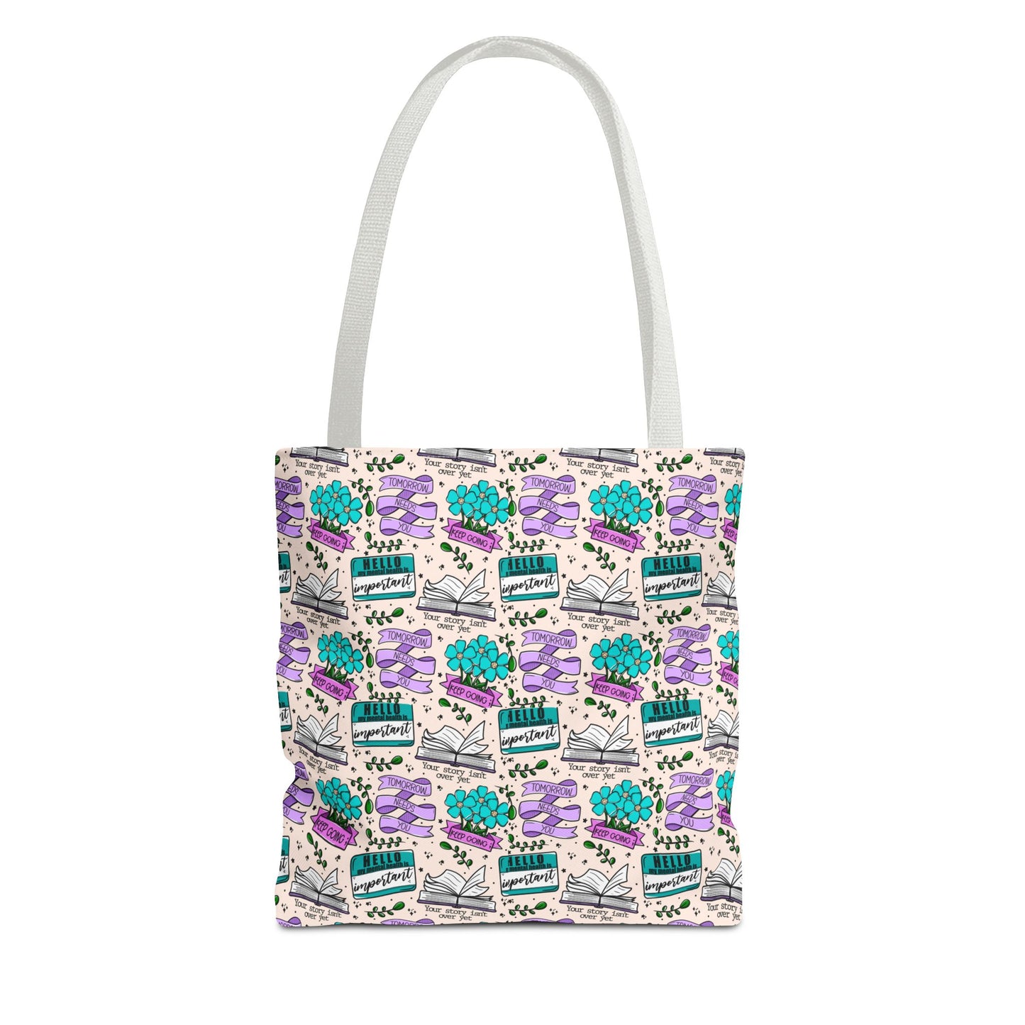 Suicide Prevention Reminder Messages Bag | Eco-Friendly Tote Bag