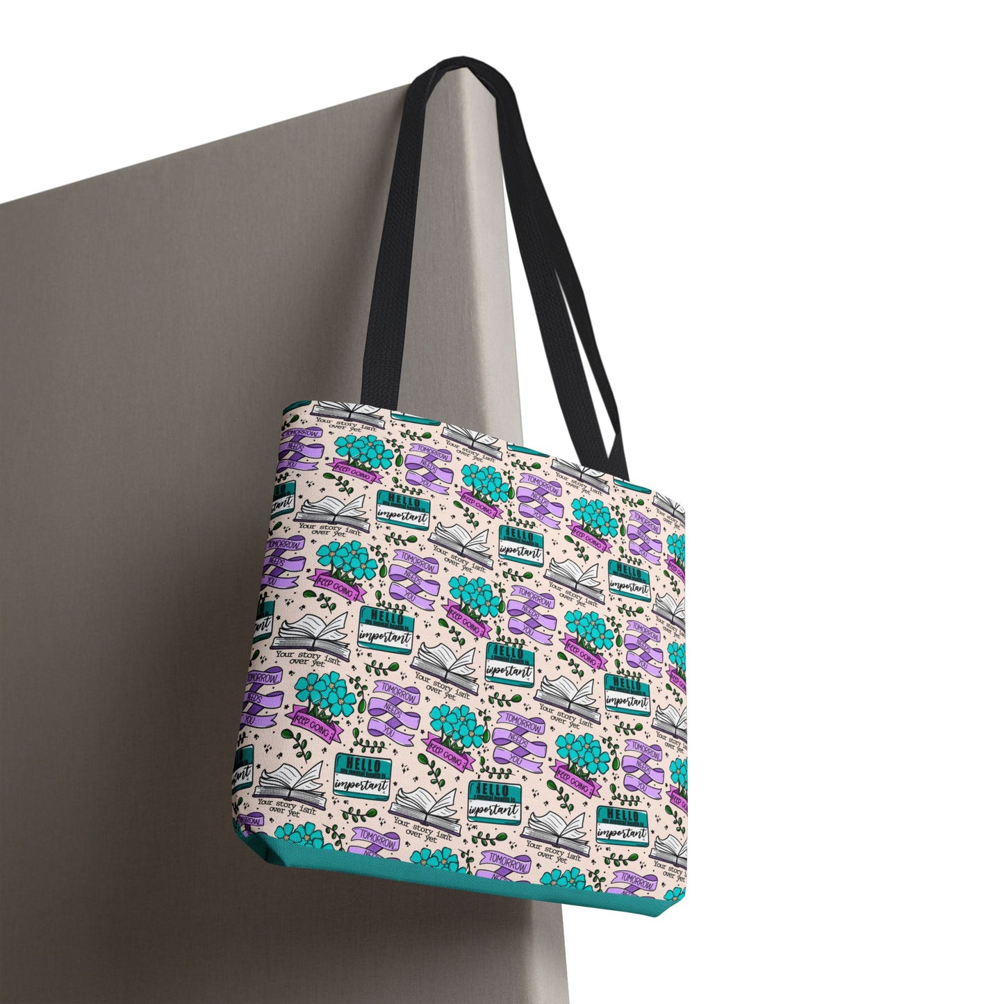 Suicide Prevention Reminder Messages Bag | Eco-Friendly Tote Bag